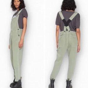 SR vs. Sandrine Rose x Free People Army Green Overalls Women’s Size Small